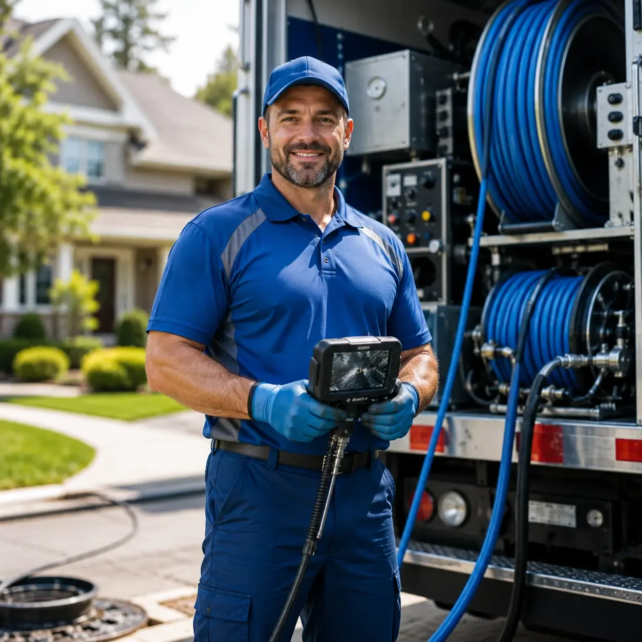 Local outdoor drain cleaning specialists in Baskin, LA